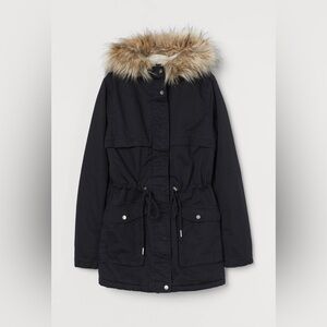 𝅺faux Shearling-lined Parka size XS New